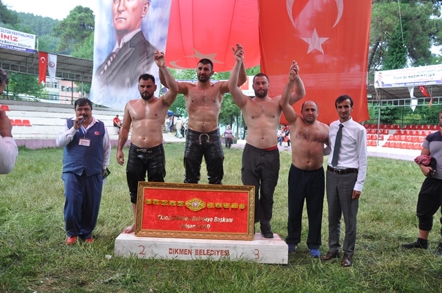 Geleneksel 54. Dikmen Yağlı Güreş Festivali Yapıldı