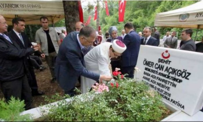 15 Temmuz şehidi Ömer Can Açıkgöz dualarla anıldı