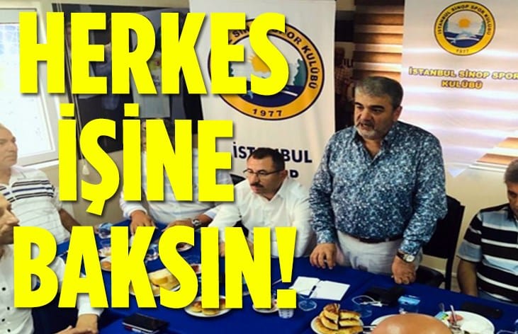 Rafet Orhan: Herkes işine baksın!