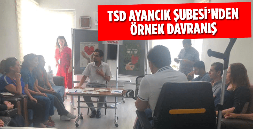 Ayancık Devlet Hastanesi’nden Organ Bağışı Kampanyası