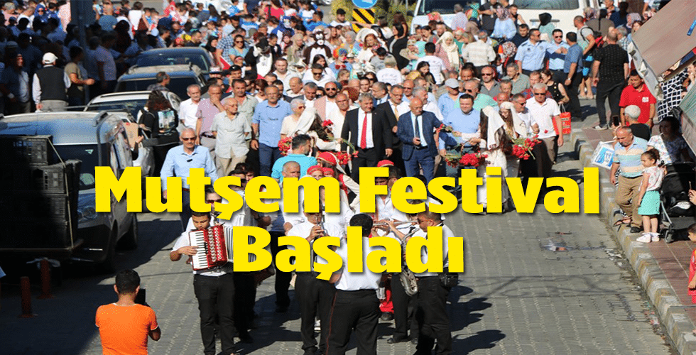 MUHTEŞEM FESTİVAL BAŞLADI