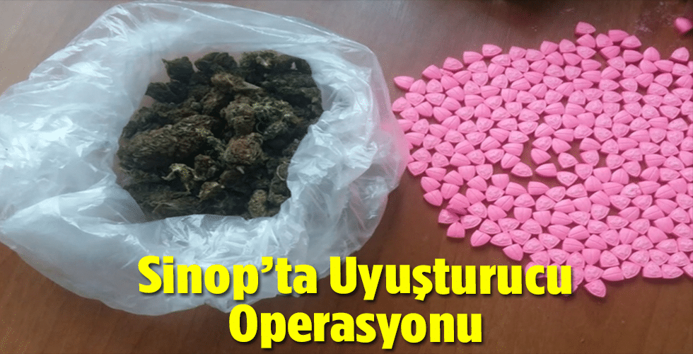 Sinop’ta uyuşturucu operasyonu: 3 gözaltı