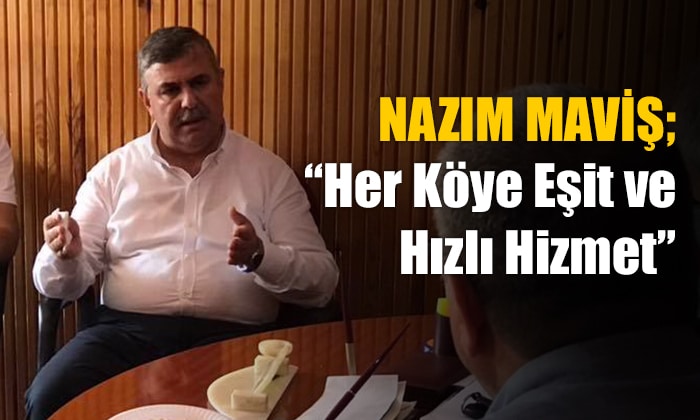 Nazım Maviş Ayancık’ı Ziyaret Etti