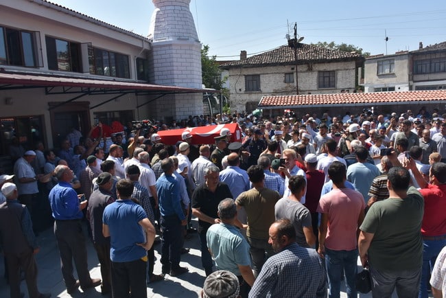 Şehit İdris Gezer, Son Yolculuğuna Uğurlandı