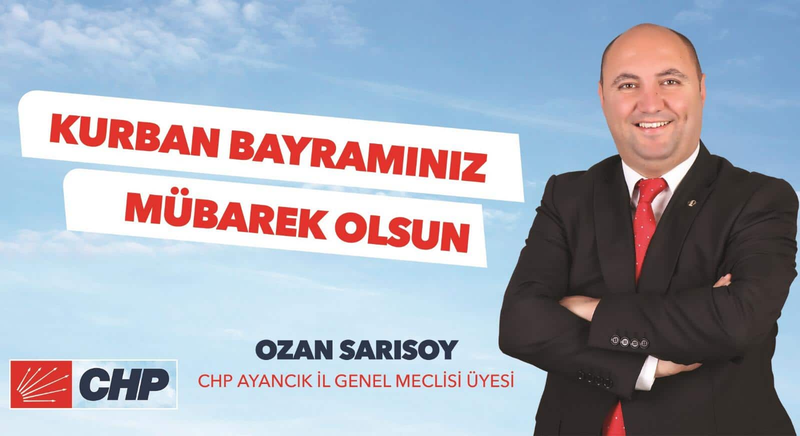 Ozan Sarısoy'dan Bayram Mesajı