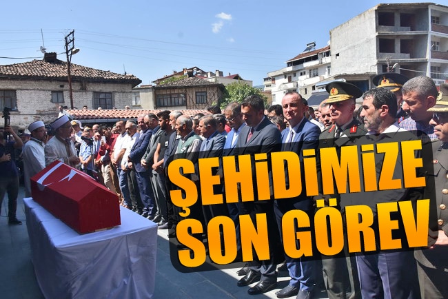 Şehit İdris Gezer, Son Yolculuğuna Uğurlandı