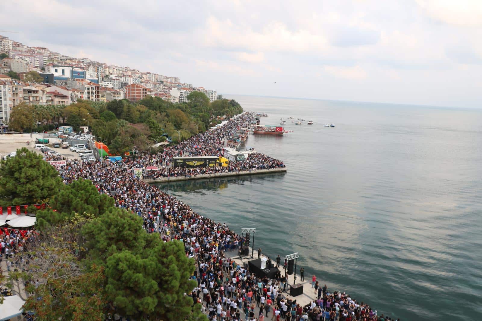 Atatürk'ün Sinop'a Gelişi Coşkuyla Kutlandı