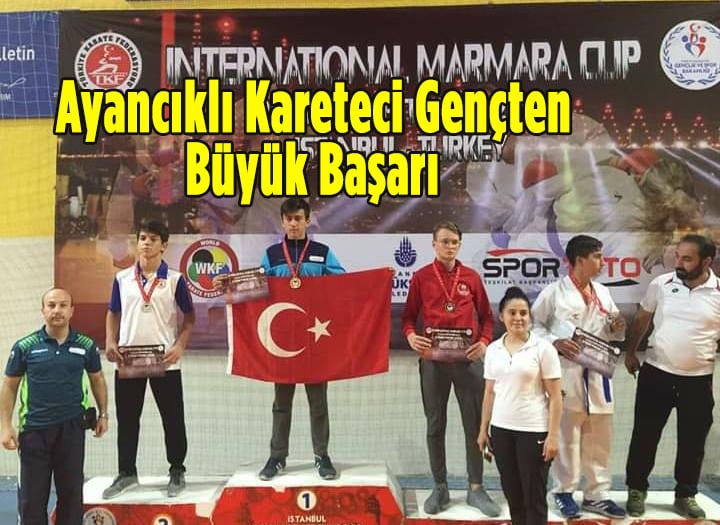 Ayancıklı Kareteci Gençten Büyük Başarı