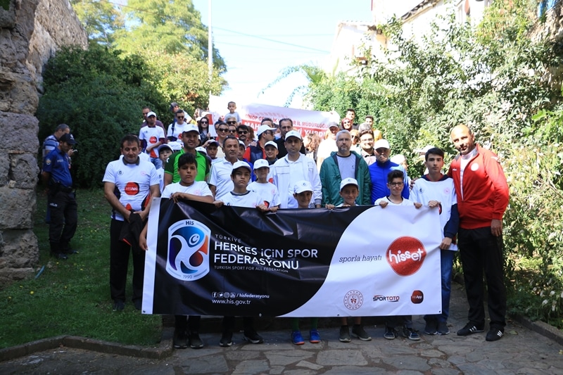 Sinop'ta Sağlık İçin Yürüdüler