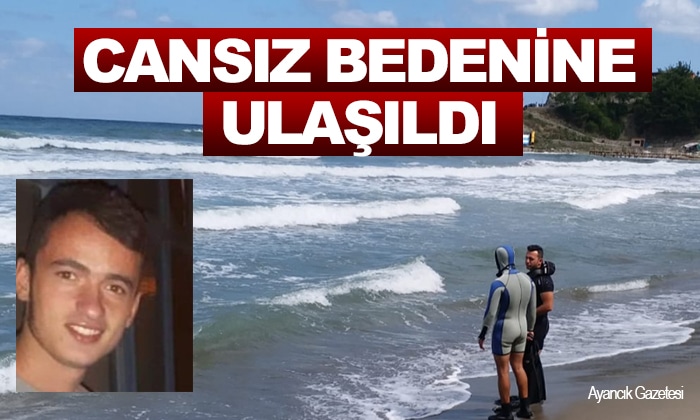 Denizde Kaybolan Gencin Cansız Bedenine Ulaşıldı