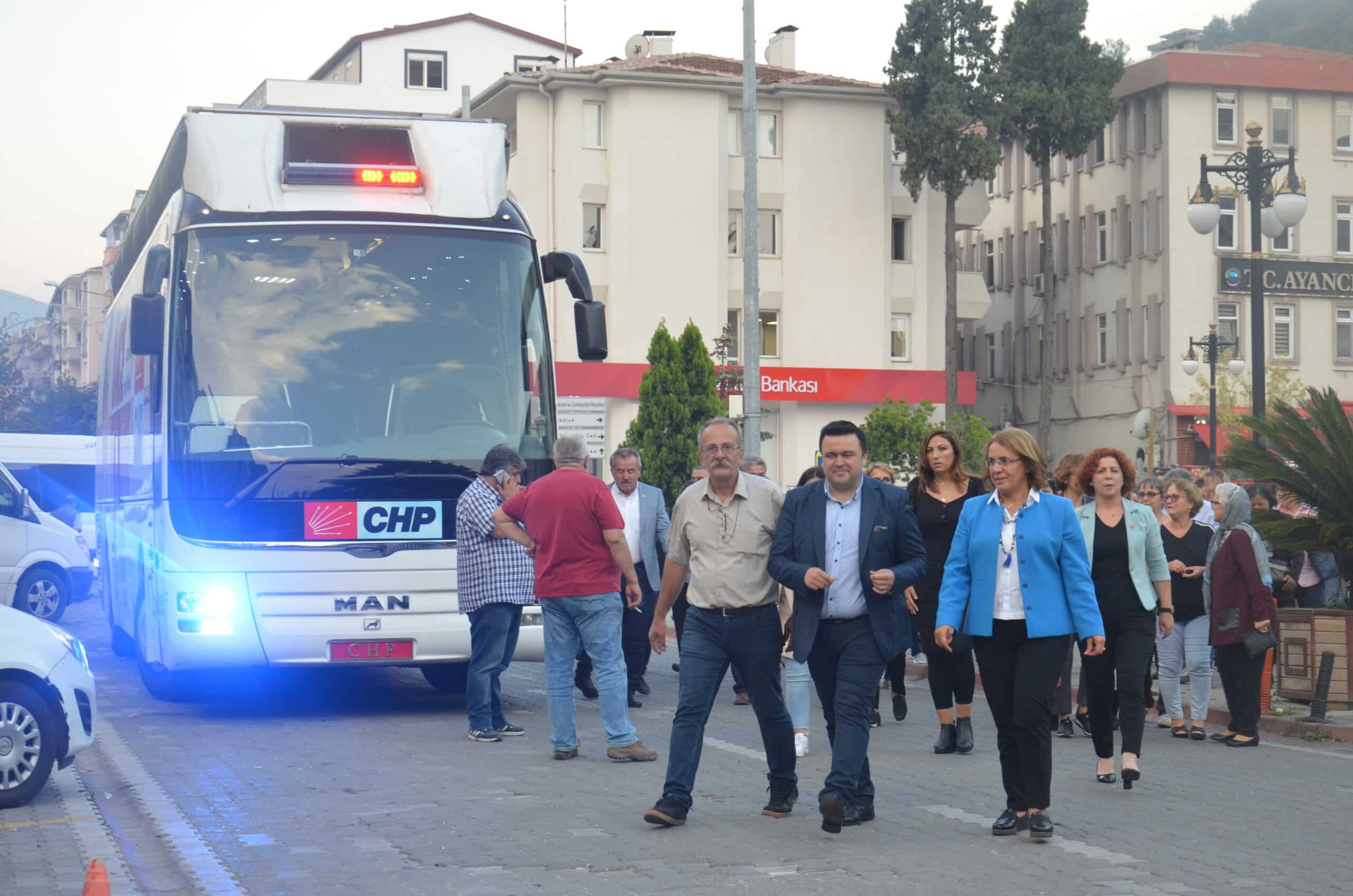 CHP Kadin Kolları Genel Başkanı Fatma Köse ilçemizde