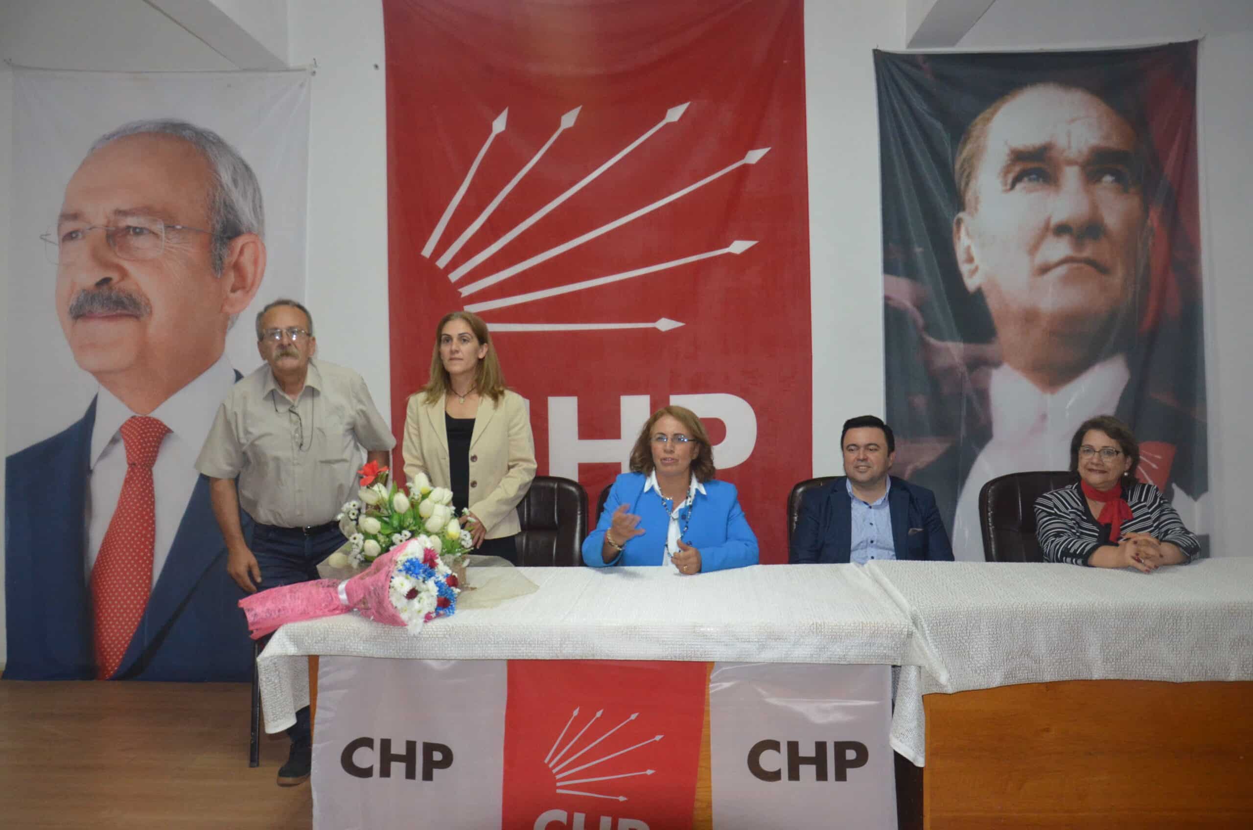 CHP Kadin Kolları Genel Başkanı Fatma Köse ilçemizde