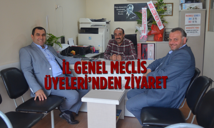İl Genel Meclis Üyeleri’nden Ziyaret