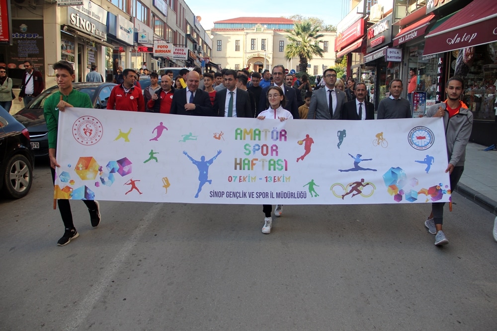 Amatör Spor Haftası Sinop’ta Başladı