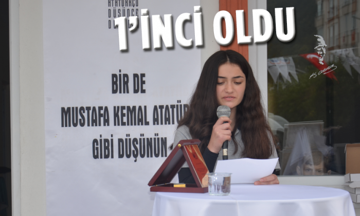 Ayşe Nur 1. Oldu
