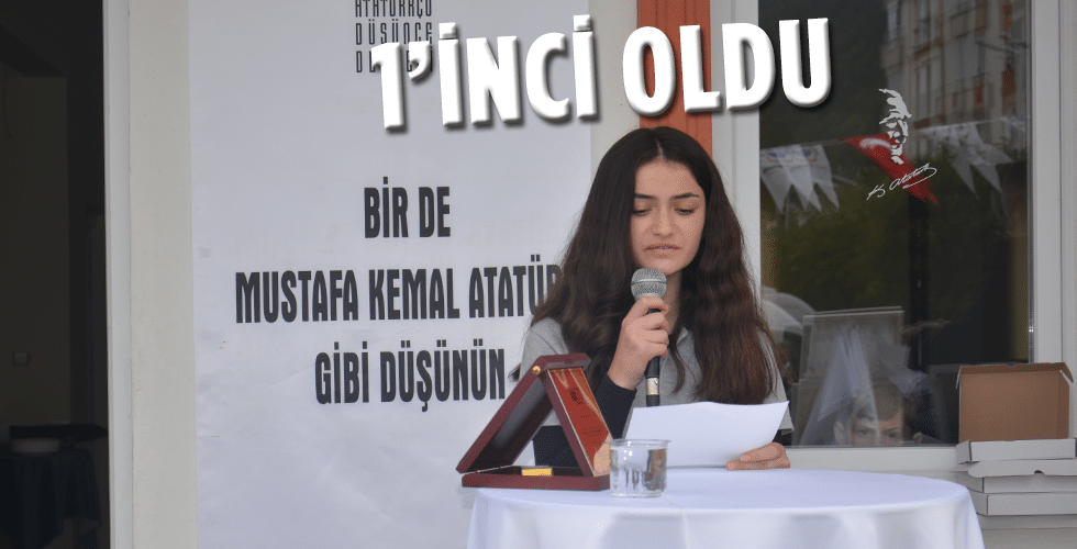 Ayşe Nur 1. Oldu