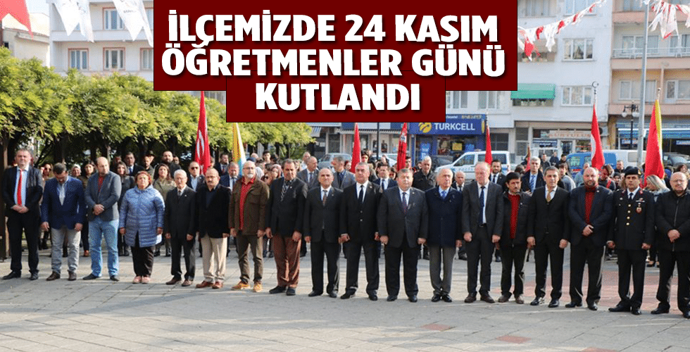 İlçemizde 24 Kasım Öğretmenler Günü Kutlandı