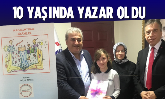 10 YAŞINDA YAZAR OLDU