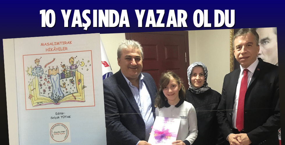 10 YAŞINDA YAZAR OLDU