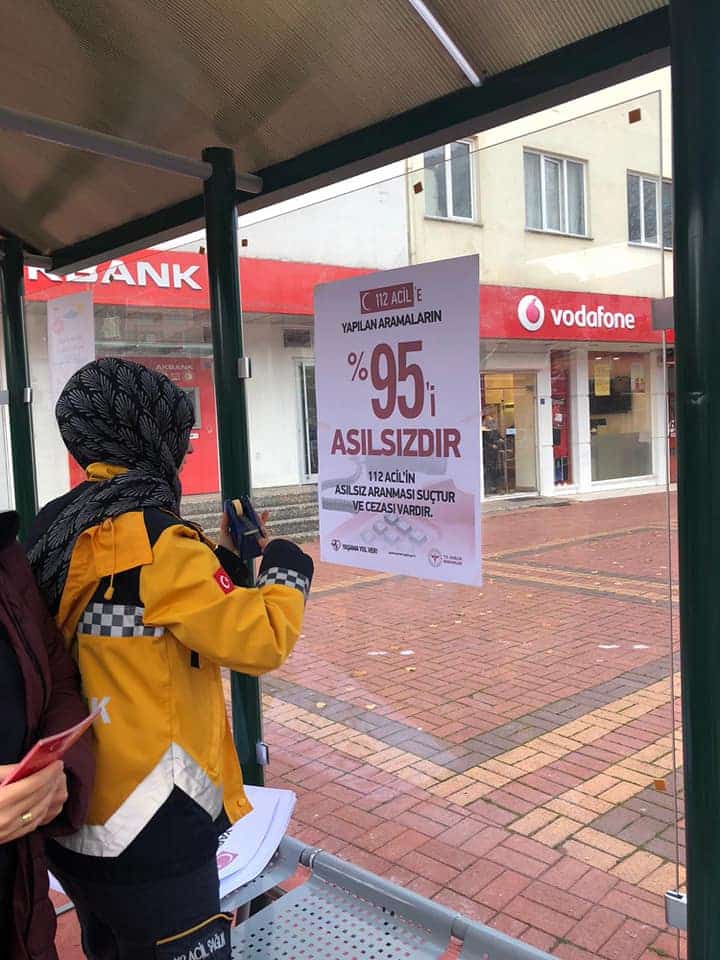 Yapılan aramaların %95'i asılsızdır