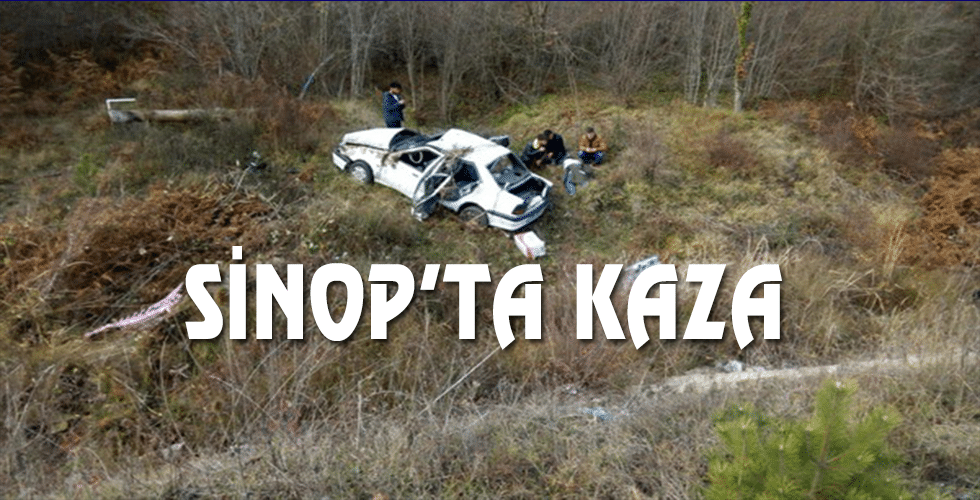 SİNOP’TA KAZA: 5 YARALI