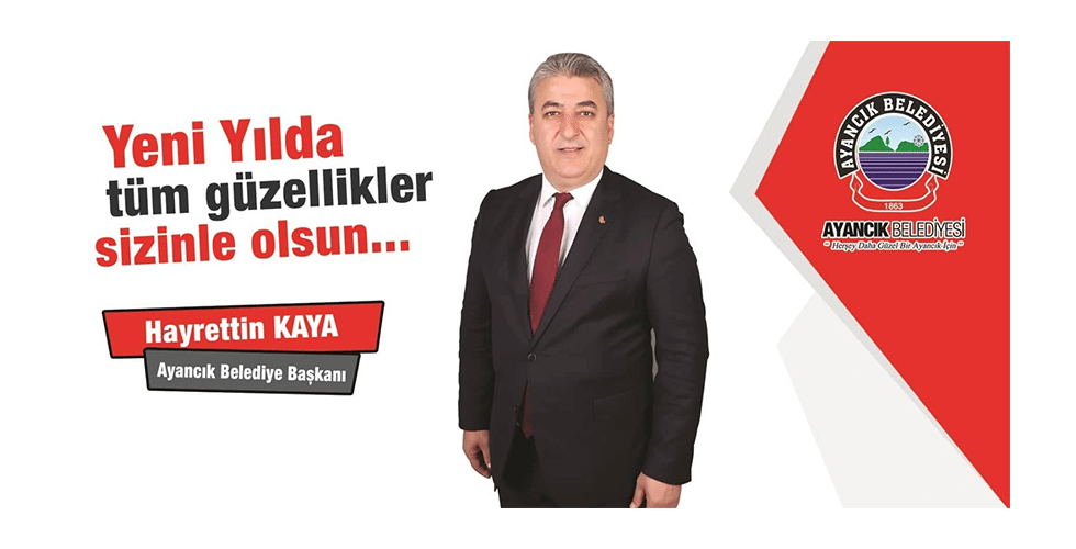 Başkan Kaya’dan Yeni Yıl Mesajı