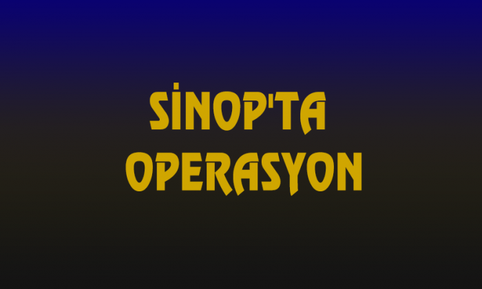 SİNOP’TA FUHUŞ OPERASYONU