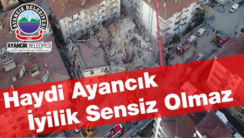 “Haydi Ayancık İyilik Sensiz Olmaz”