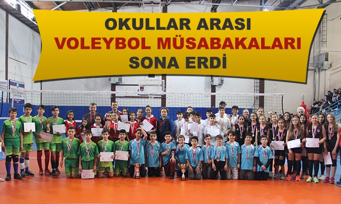 Sinop’ta Okullar Arası Voleybol Müsabakaları Düzenlendi