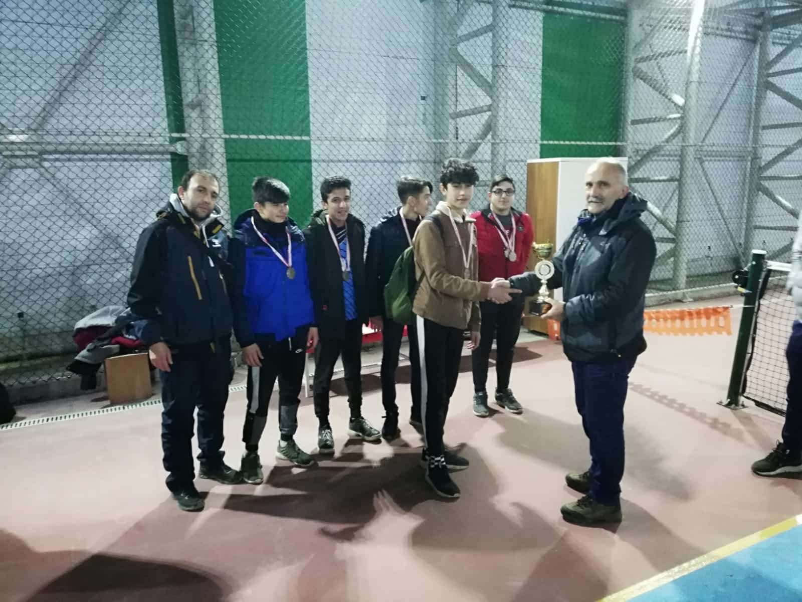 Tenis Gençler İl Birinciliği Müsabakaları Gerçekleştirildi