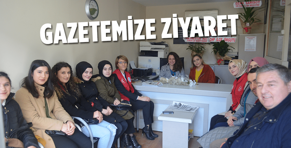 GAZETEMİZE ZİYARET