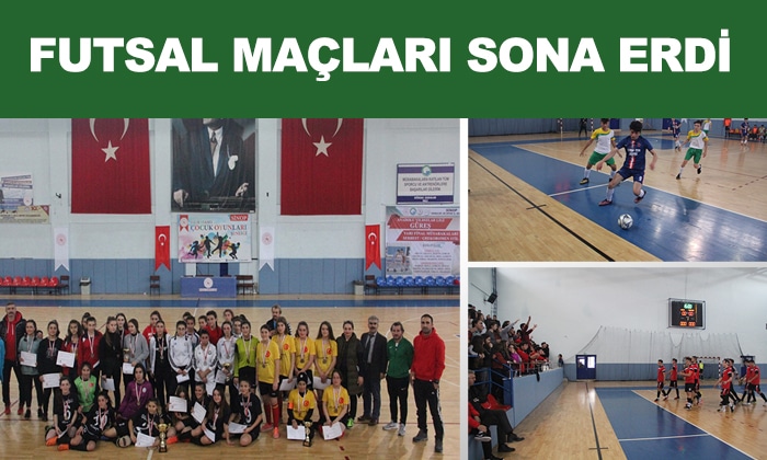 Okullar Arası Futsal Müsabakaları Sona Erdi