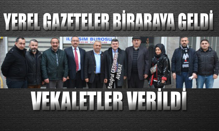 YEREL GAZETELER BİRARAYA GELDİ, HUKUKİ SÜREÇTE ANLAŞTI!