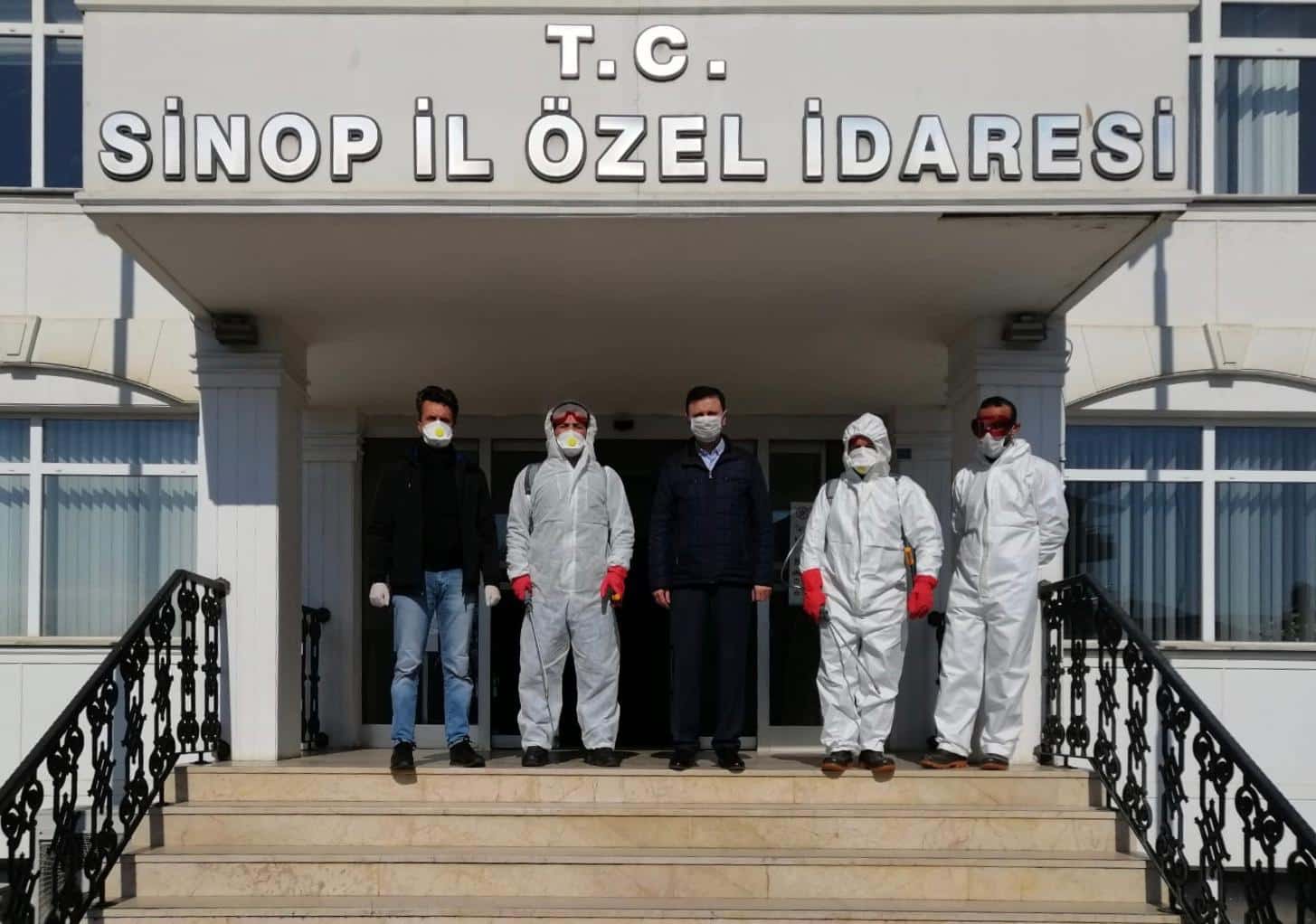 Sinop İl Özel İdaresi Covid-19 Salgınına Karşı Önlemlerini Artırdı