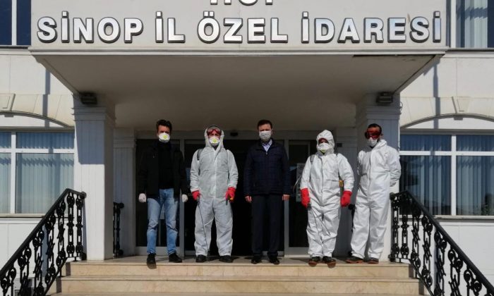 Sinop İl Özel İdaresi Covid-19 Salgınına Karşı Önlemlerini Artırdı