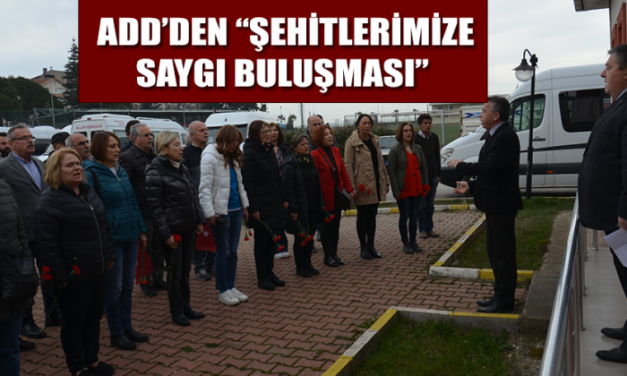 ADD’den “Şehitlerimize Saygı Buluşması” Basın Açıklaması
