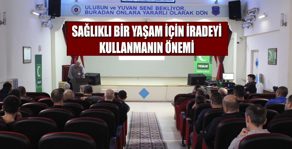 SAĞLIKLI BİR YAŞAM İÇİN İRADEYİ KULLANMANIN ÖNEMİ