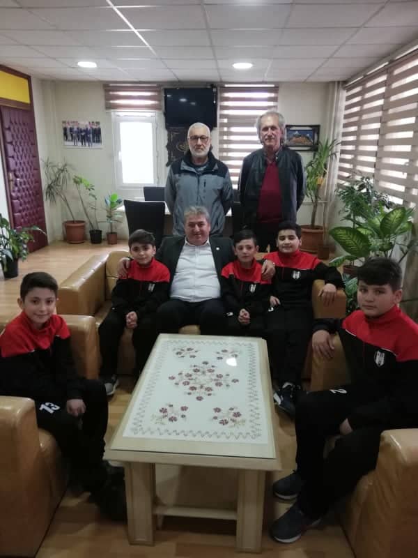 AYANCIK SPOR U-12 DEN TEŞEKKÜR ZİYARETİ