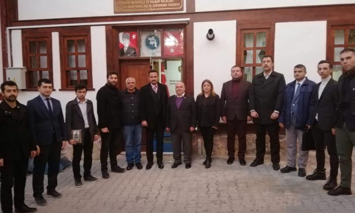 SİNOP ÜLKÜ OCAĞINDAN MÜBADELE DERNEĞİNE HAYIRLI OLSUN ZİYARETİ