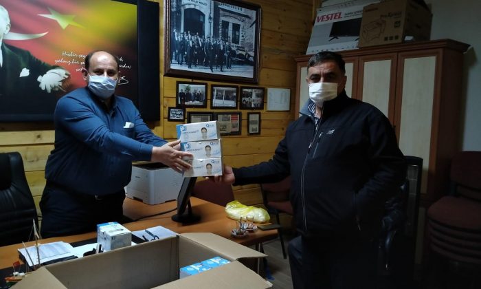 Sinop İl Özel İdaresi Köylere 5 Bin Adet Maske Gönderdi