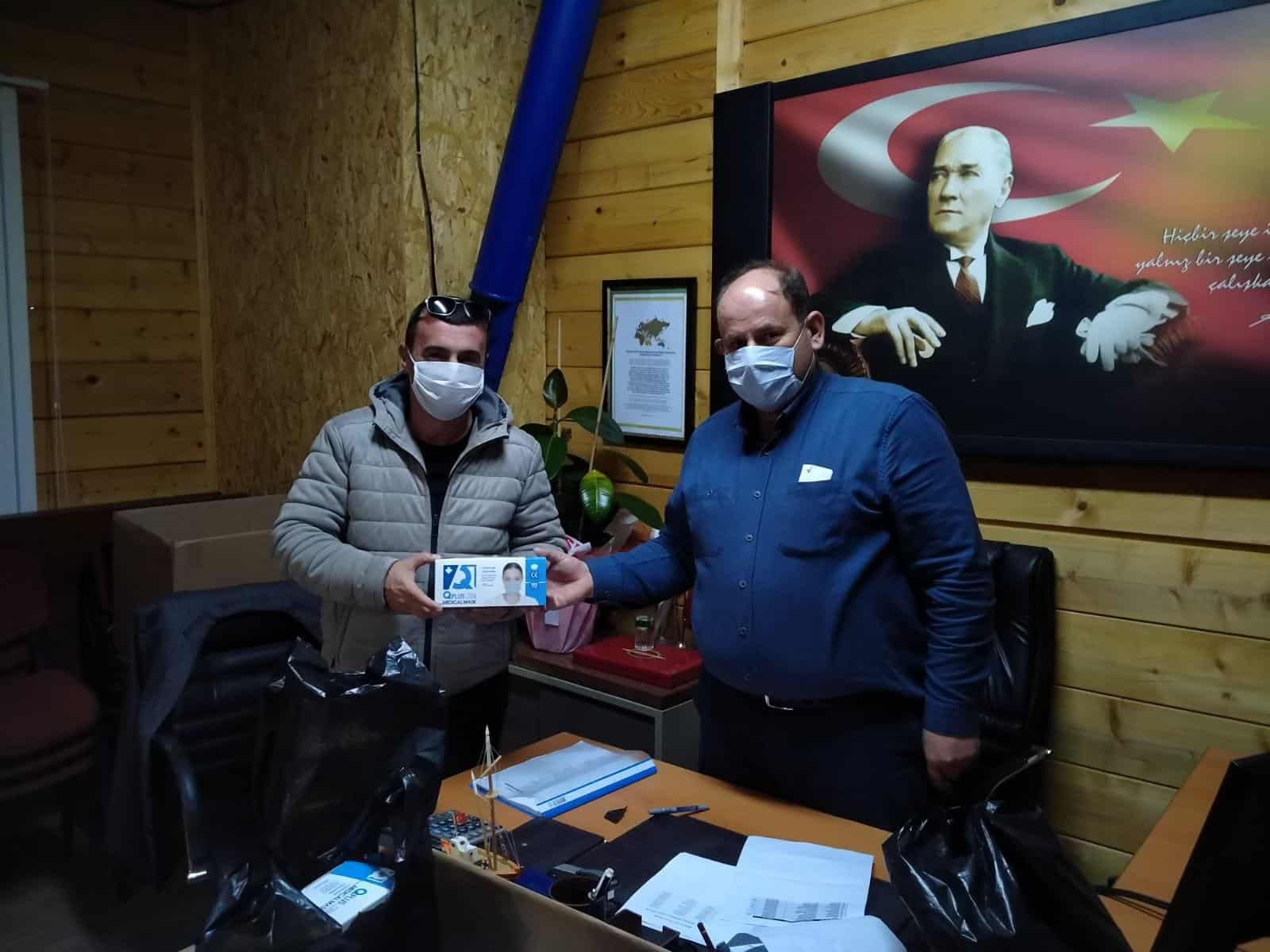 Sinop İl Özel İdaresi Köylere 5 Bin Adet Maske Gönderdi