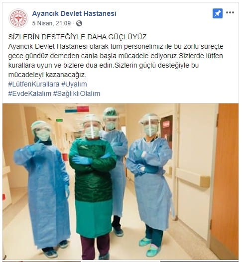 "SİZLERİN DESTEĞİYLE DAHA GÜÇLÜYÜZ"