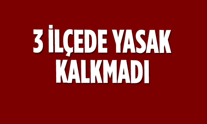 Sinop’ta ilçeler arası yasak 3 ilçe hariç kalktı