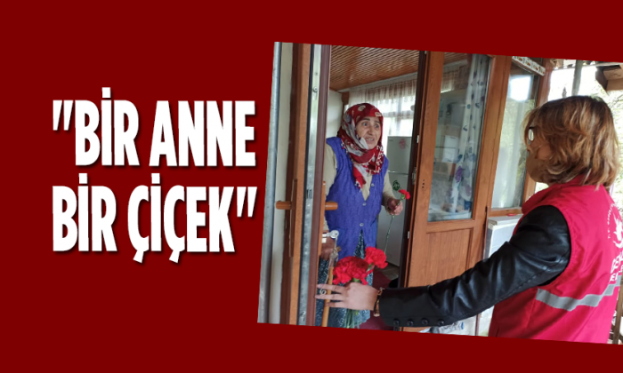 “BİR ANNE BİR ÇİÇEK”