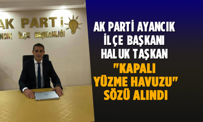 İLÇEMİZE “KAPALI YÜZME HAVUZU” SÖZÜ ALINDI