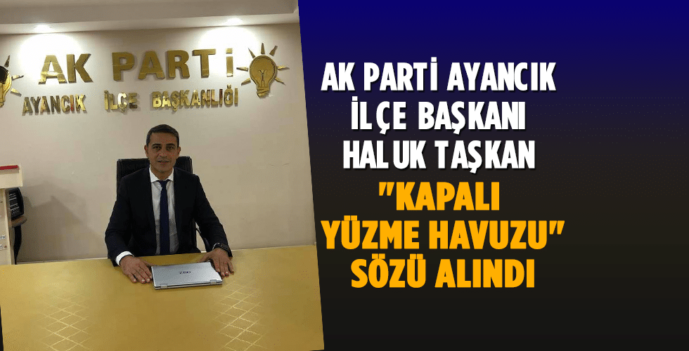 İLÇEMİZE “KAPALI YÜZME HAVUZU” SÖZÜ ALINDI