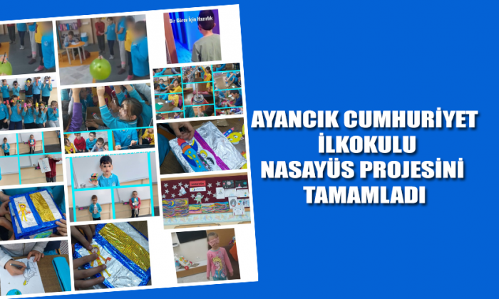 Ayancık Cumhuriyet İlkokulu Nasayüs Projesini Tamamladı