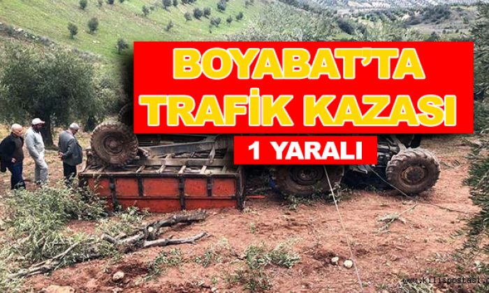 BOYABAT KABALI YOLUNDA TRAFİK KAZASI
