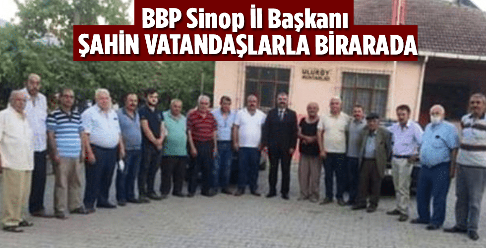 Şahin Vatandaşlarla Bir Arada