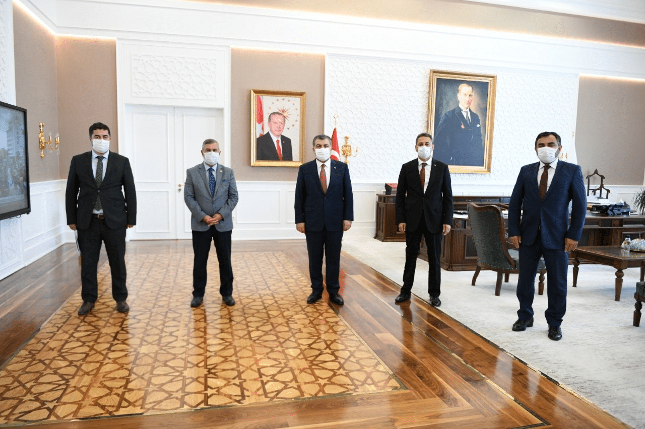 MAVİŞ, SİNOP HEYETİYLE SAĞLIK BAKANLIĞI’NDAYDI